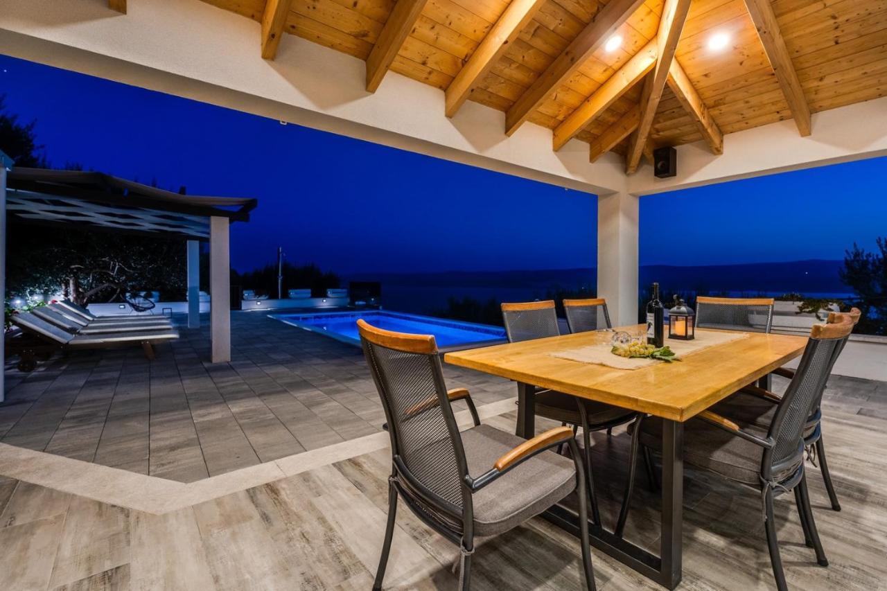 Villa Dream With Private Pool, 2 Bedrooms With En-Suite Bathrooms, Sea View Omiš Buitenkant foto